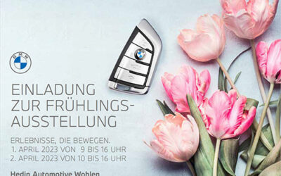 Frühlingsausstellung Hedin Automotive Wohlen